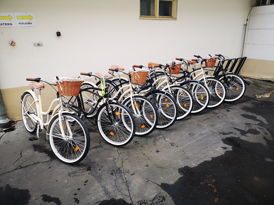 Zakúpenie 10 kusov bicyklov pre zamestnancov Mestského úradu a Technických služieb